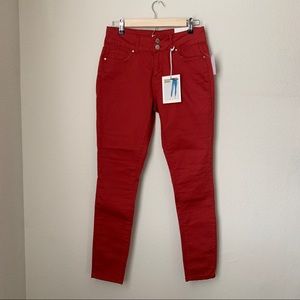 Red Skinny Jeans